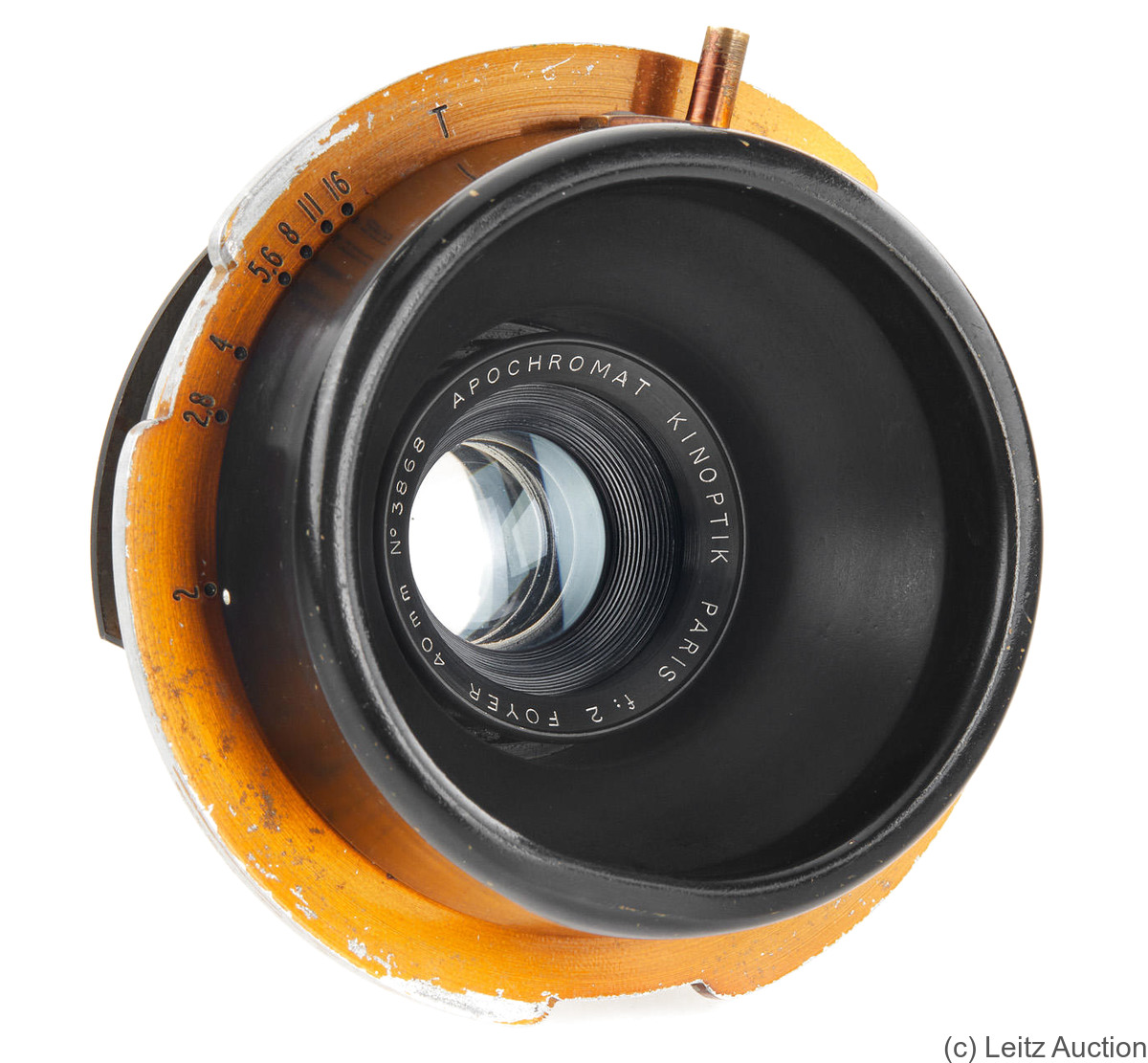 Kinoptik: 40mm (4cm) f2 Apochromat (Debrie) camera