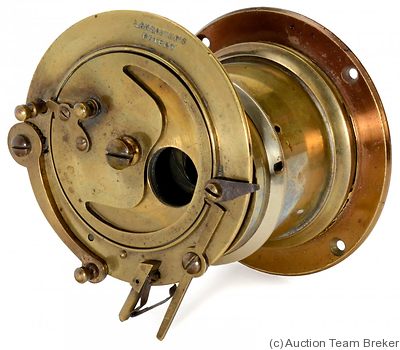 Lancaster: Brass Lens (5cm len, 5cm dia, shutter) camera