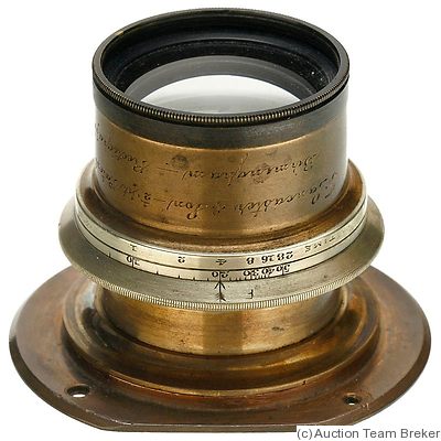 Lancaster: Rectigraph (brass, 5cm len, 4cm dia, 250mm focal) camera