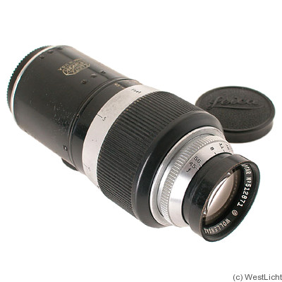 Leitz: 127mm (12.7cm) f4.5 Wollensak Raptar Series II (SM) camera