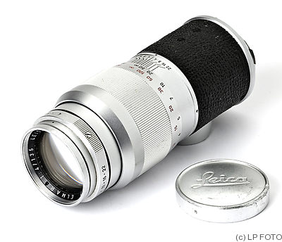 Leitz: 135mm (13.5cm) f4 Elmar (BM, chrome) camera
