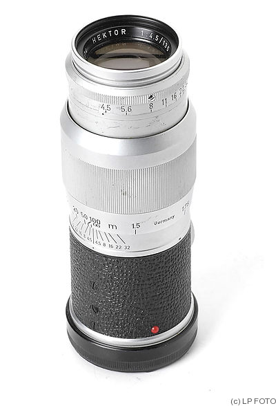 Leitz: 135mm (13.5cm) f4.5 Hektor (BM, chrome) camera
