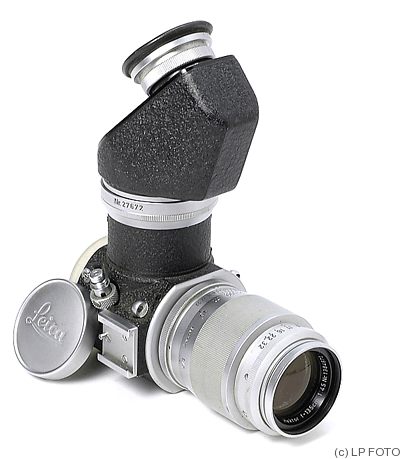 Leitz: 135mm (13.5cm) f4.5 Hektor (SM, chrome, w/Visoflex) camera