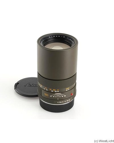 Leitz: 180mm (18cm) f4 Elmar-R 'Safari' camera