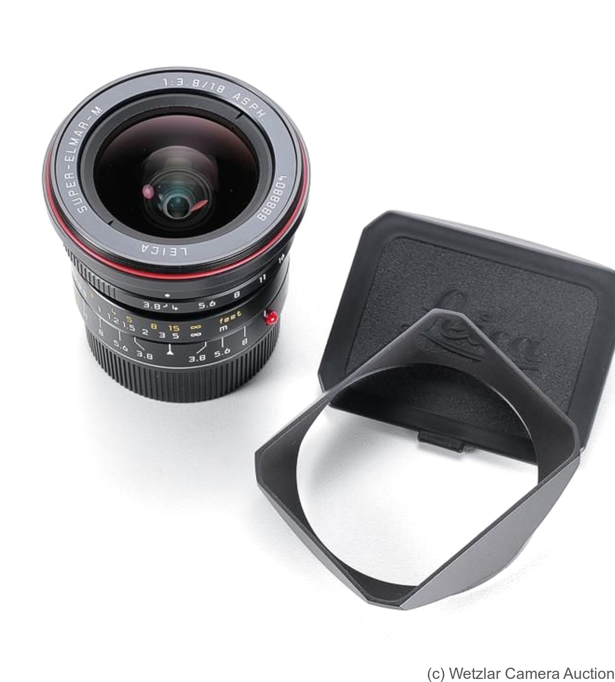 Leitz: 18mm (1.8cm) f3.8 Super-Elmar-M Asph (BM, black) camera