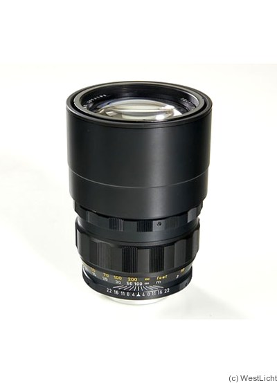 Leitz: 200mm (20cm) f4 Telyt (SM, all black) camera