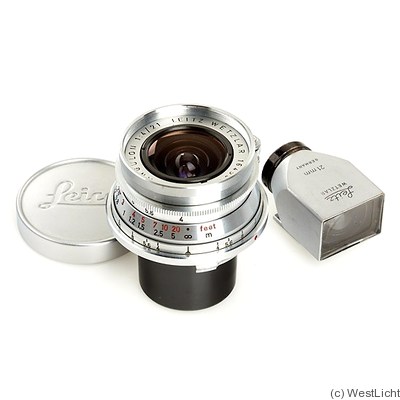 Leitz: 21mm (2.1cm) f4 Super-Angulon (BM) camera