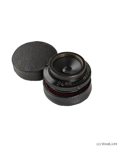 Leitz: 24mm (2.4cm) f2 Mikro-Summar (SM) camera