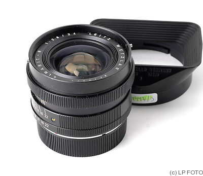 Leitz: 24mm (2.4cm) f2.8 Elmarit-R camera