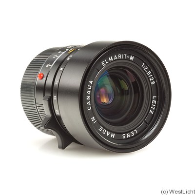 Leitz: 28mm (2.8cm) f2.8 Elmarit-M (BM, prototype) camera