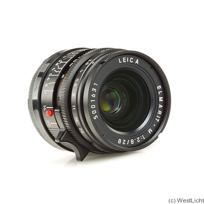 Leitz: 28mm (2.8cm) f2.8 Elmarit-M Asph (BM, prototype) camera