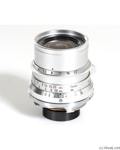 Leitz: 28mm (2.8cm) f4 (BM, prototype) camera