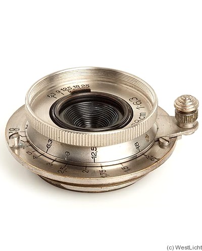 Leitz: 28mm (2.8cm) f6.3 Hektor (SM, nickel) camera