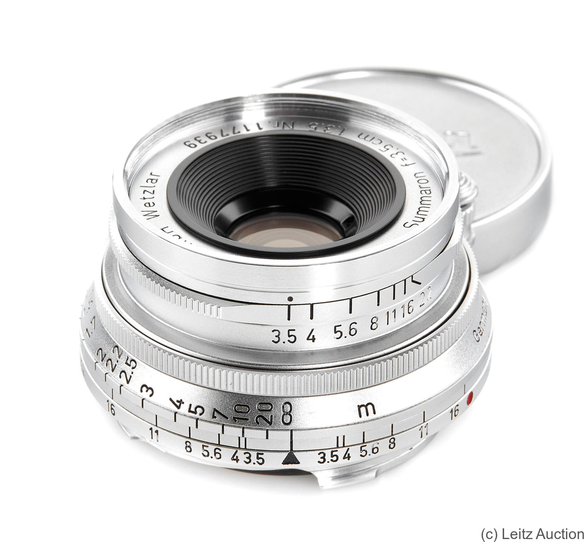 Leitz: 35mm (3.5cm) f3.5 Summaron (BM, early) camera