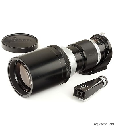 Leitz: 400mm (40cm) f5 Telyt (Visoflex, attached hood) camera