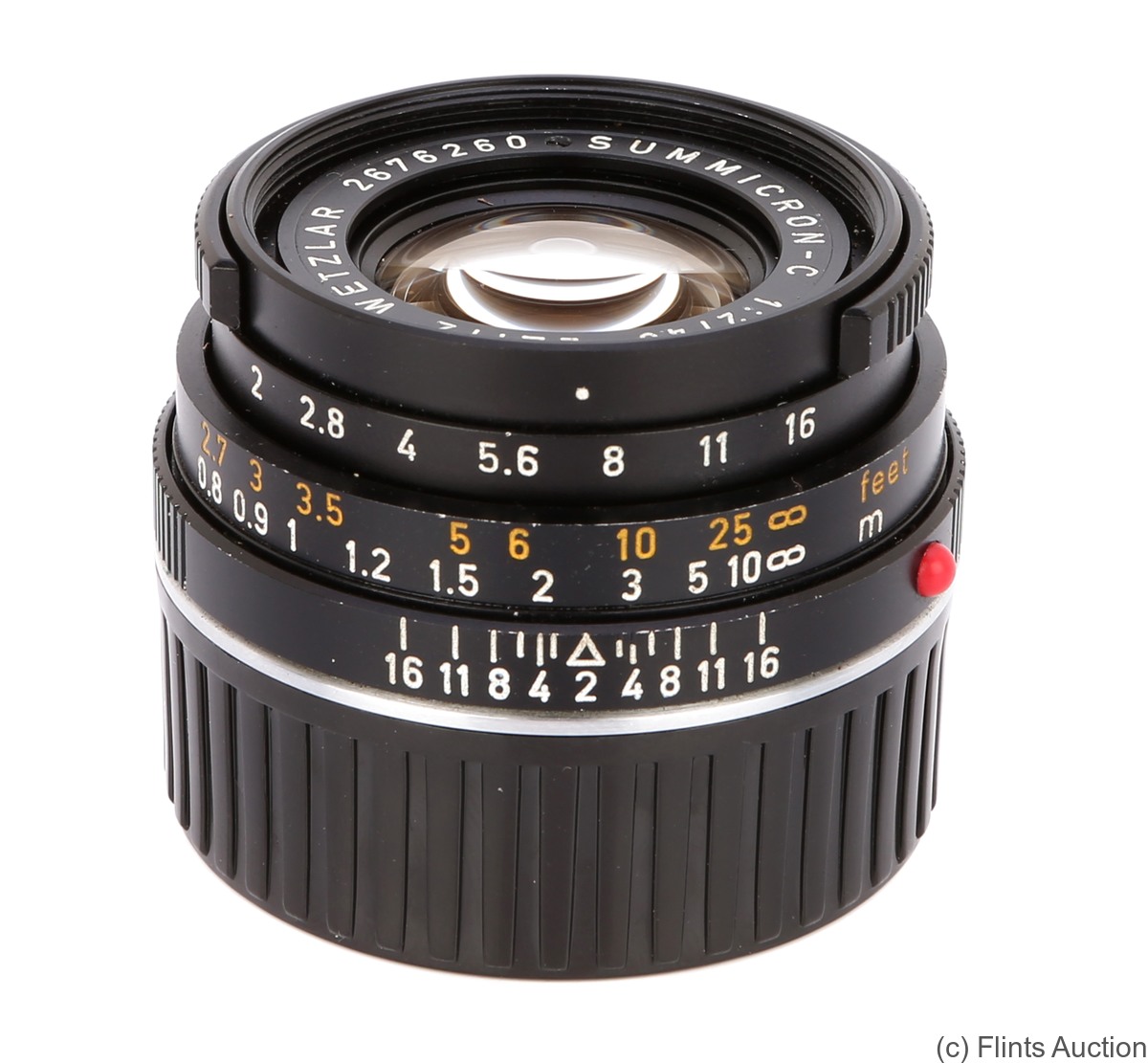 Leitz: 40mm (4cm) f2 Summicron-C (CL) camera