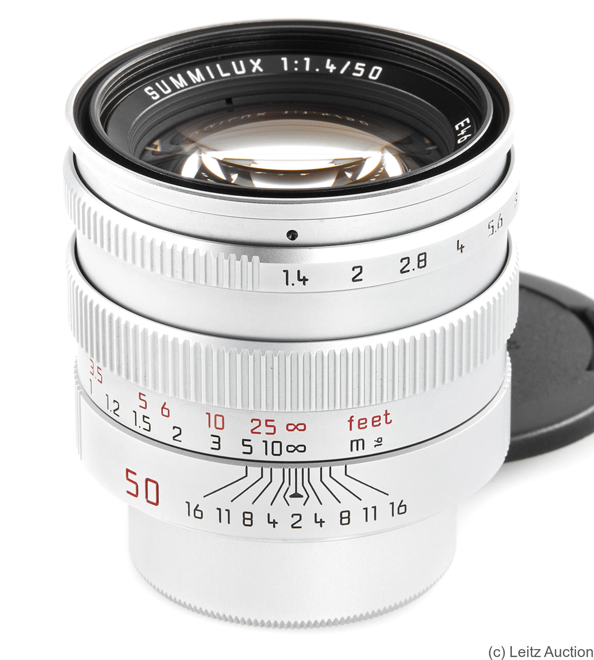 Leitz: 50mm (5cm) f1.4 Summilux (SM, 1992) camera