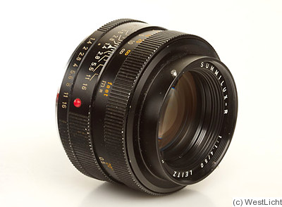 Leitz: 50mm (5cm) f1.4 Summilux-R (11675) camera