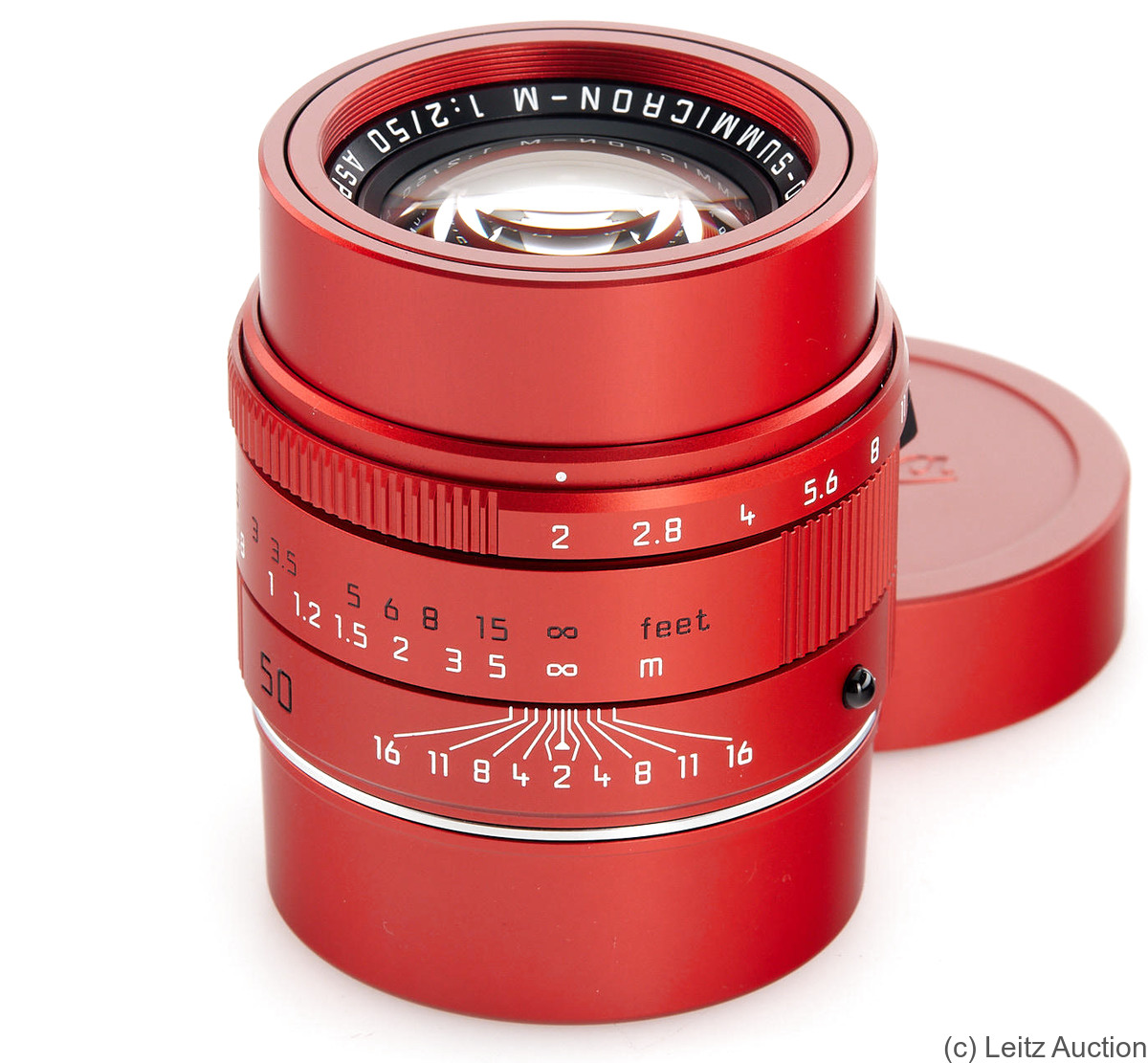 Leitz: 50mm (5cm) f2 APO-Summicron-M Aspherical (BM, red) camera