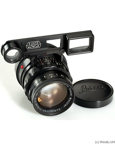 Leitz: 50mm (5cm) f2 Summicron (BM, black, w/eyes) camera