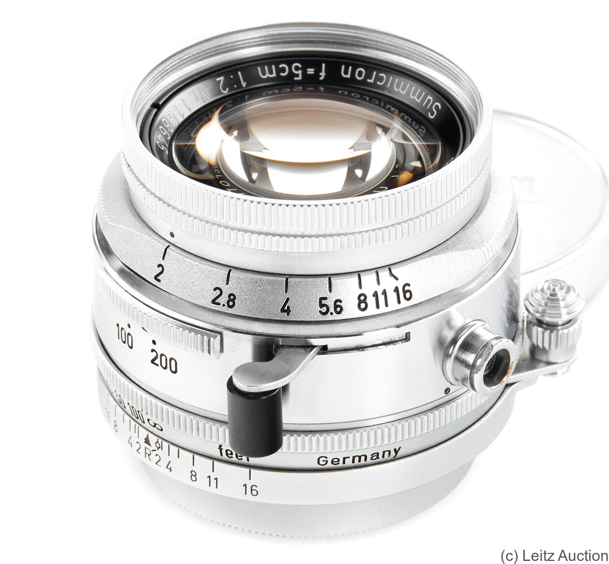 Leitz: 50mm (5cm) f2 Summicron (SM, Compur) camera