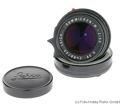 Leitz: 50mm (5cm) f2 Summicron-M (BM, black, dummy) camera