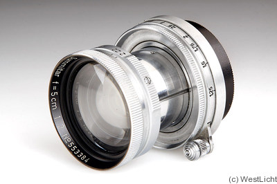Leitz: 50mm (5cm) f2 Summitar (SM, Aluminium Rim, prototype) camera