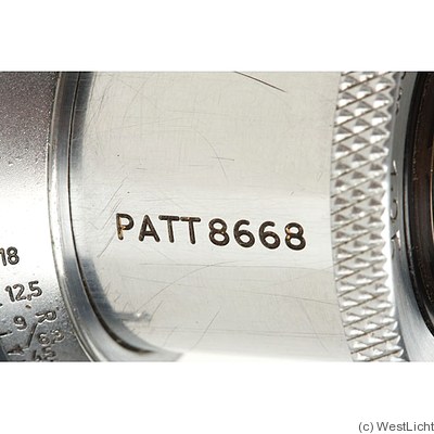 Leitz: 50mm (5cm) f3.5 Elmar 'Royal Navy' (SM, chrome, pre-war) camera