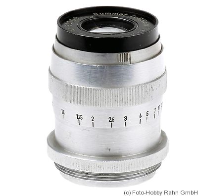 Leitz: 65mm (6.5cm) f4.5 Summar (SM) camera