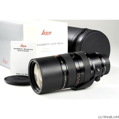 Leitz: 70-180mm f2.8 Vario-Apo-Elmarit-R camera