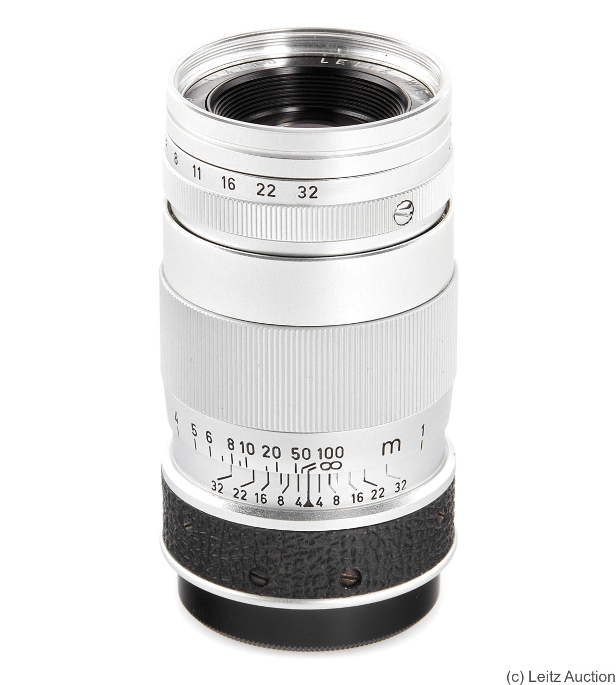 Leitz: 90mm (9cm) f4 Elmar (SM, 3 elt, prototype) camera