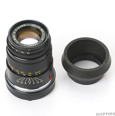 Leitz: 90mm (9cm) f4 Elmar-C (BM) camera