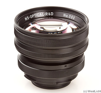 MS Optical: 50mm (5cm) f1.1 Sonnetar MC (prototype) camera