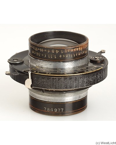 Meyer, Hugo: 173mm (17.3cm) f4.5 Satz Plasmat camera
