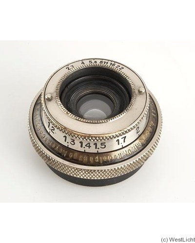 Meyer, Hugo: 35mm (3.5cm) f2.7 Makro-Plasmat (M39) camera