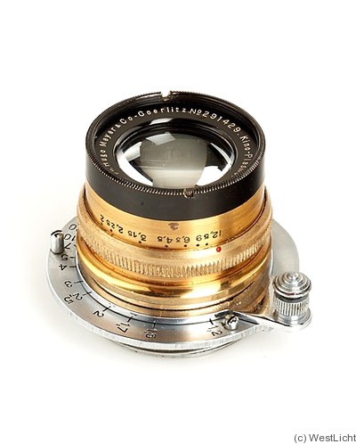 Meyer, Hugo: 42mm (4.2cm) f2 Kino-Plasmat (M39) camera