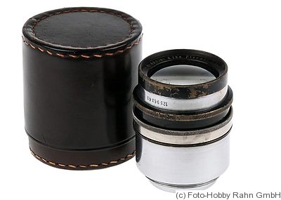 Meyer, Hugo: 50mm (5cm) f1.5 Kino-Plasmat (M39, black/chrome) camera