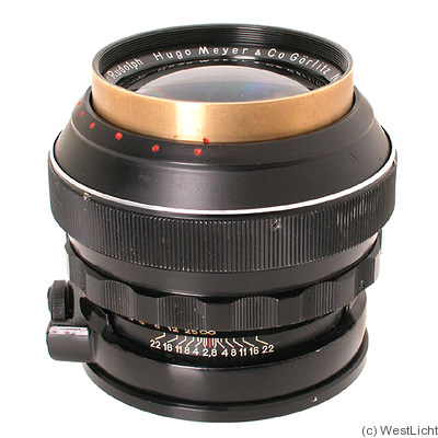 Meyer, Hugo: 75mm (7.5cm) f1.5 Kino Plasmat (M42, adapted) camera