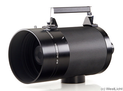 Minolta: 1600mm (160cm) f11 RF Rokkor camera