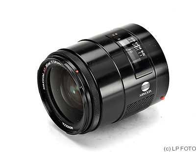 Minolta: 35mm (3.5cm) f1.4 AF camera