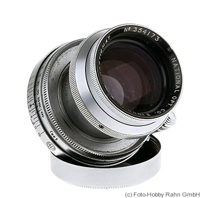 National Optical Company: 2in f2 Anastigmat (M39) camera