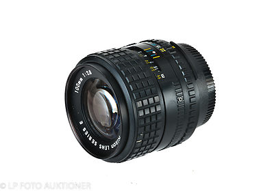 Nikon: 100mm (10cm) f2.8 Series E (AIS) camera
