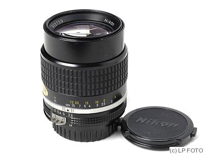 Nikon: 105mm (10.5cm) f2.5 Nikkor (AIS) camera