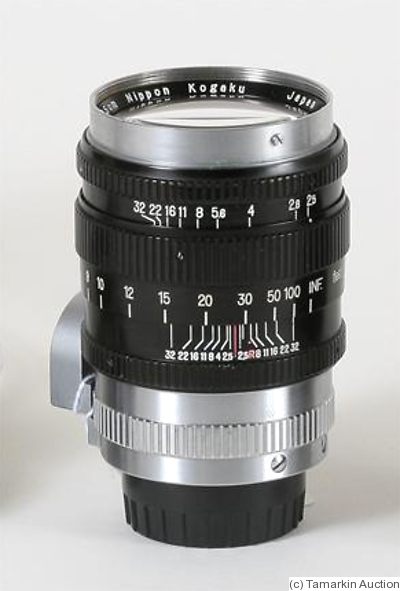 Nikon: 105mm (10.5cm) f2.5 Nikkor (M39) camera