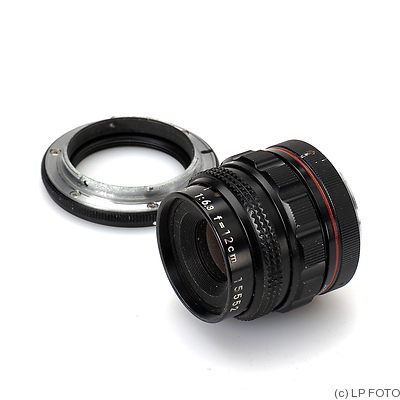 Nikon: 120mm (12cm) f6.3 Macro-Nikkor (M39) camera