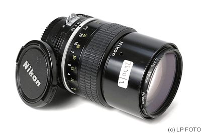 Nikon: 135mm (13.5cm) f2.8 Nikkor (AI) camera