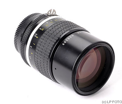 Nikon: 135mm (13.5cm) f2.8 Nikkor (AIS) camera