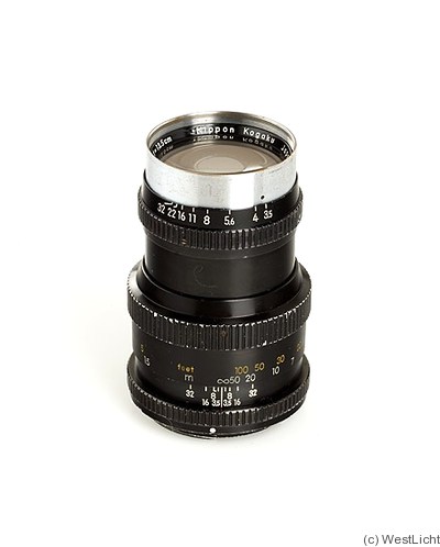 Nikon: 135mm (13.5cm) f3.5 Nikkor-Q (BM) camera