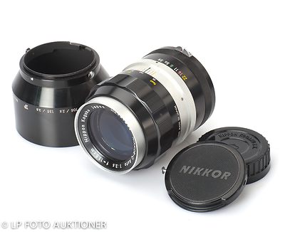 Nikon: 135mm (13.5cm) f3.5 Nikkor-Q Auto camera