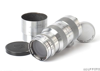 Nikon: 135mm (13.5cm) f4 Nikkor-Q.C (M39, MIOJ) camera